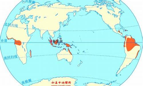 热带雨林气候分布在_热带雨林气候分布在什